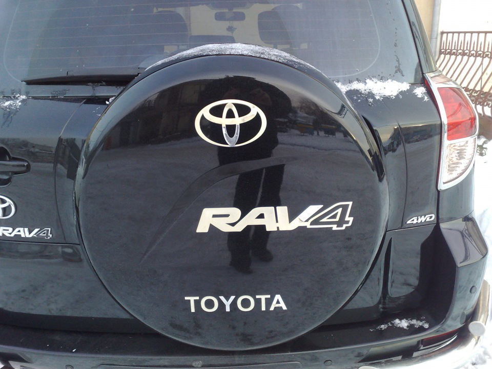 Кожух запаски на RAV-4. 3