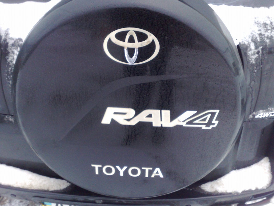 Кожух запаски на RAV-4. 2