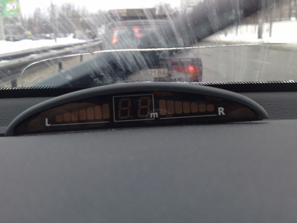 Установка парктроников в RAV-4… 5