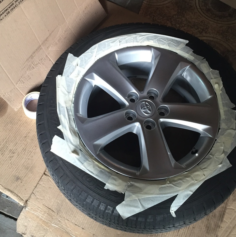Фарбування дисків фарбою Plasti Dip. Моя історія) 5