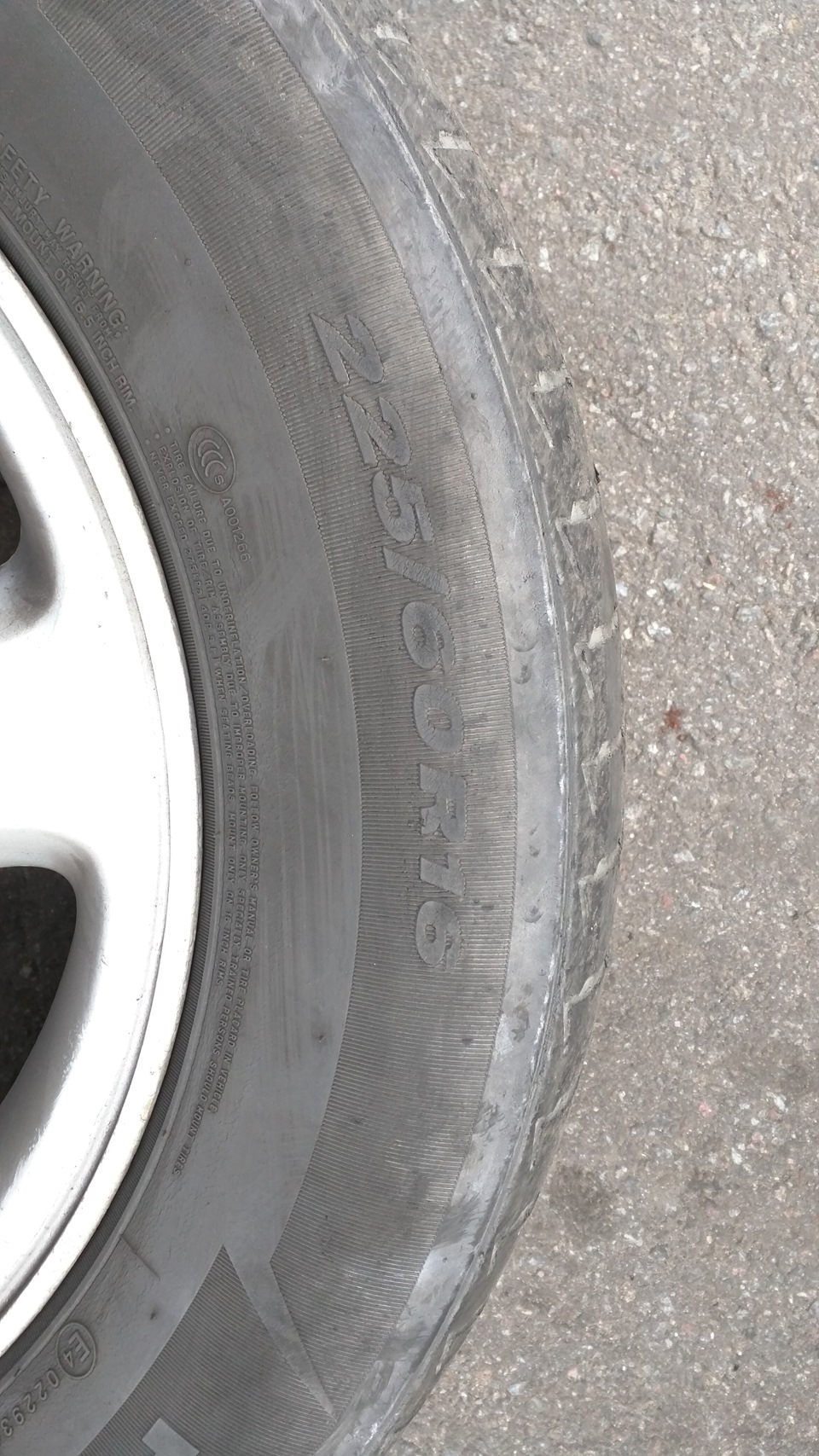 Прощальна пісня літньої гуми NEXEN CP641 3