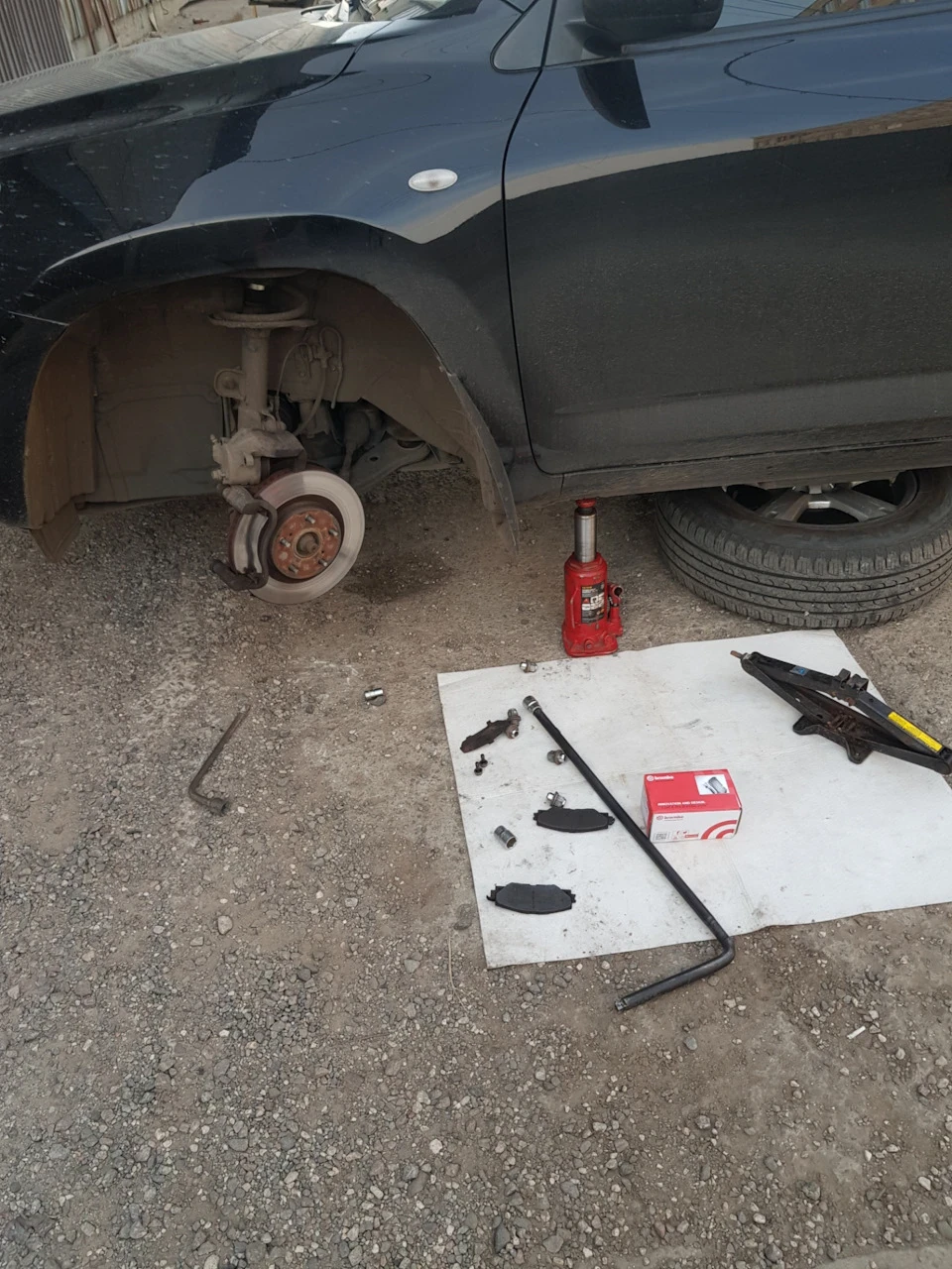 Заміна передніх колодок 152330км…