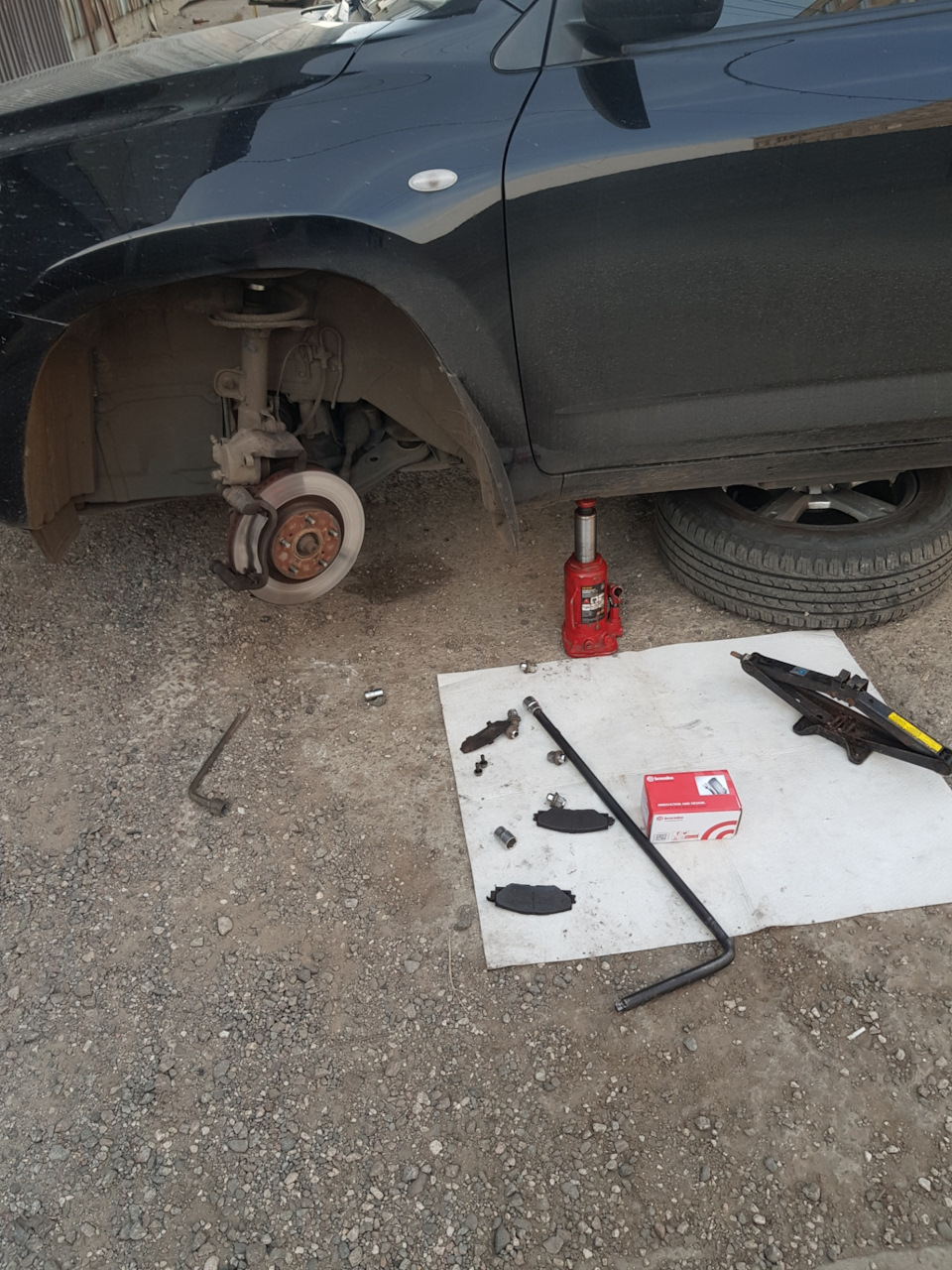 Заміна передніх колодок 152330км… 1