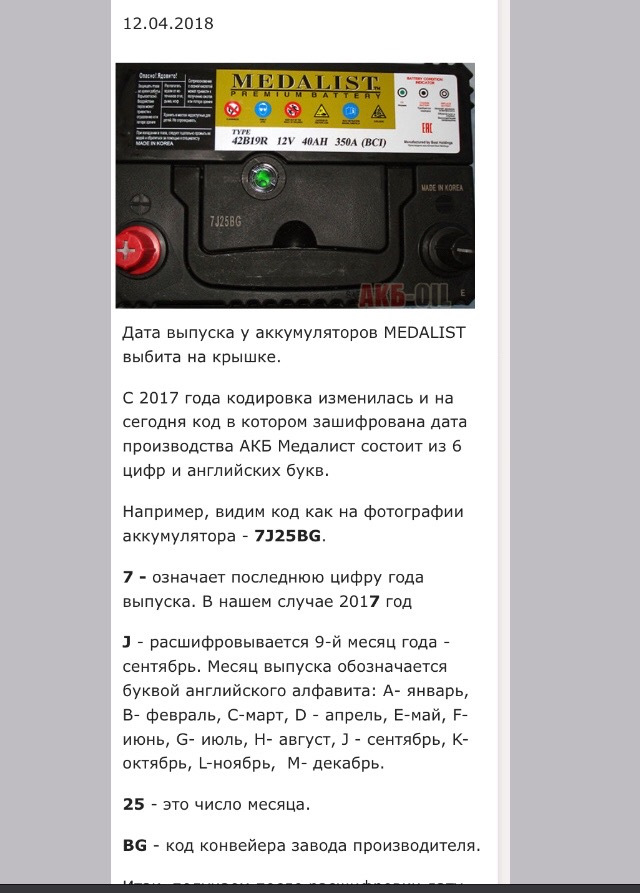 Класика. Новій машині новий акум. Medalist 75D23L 5