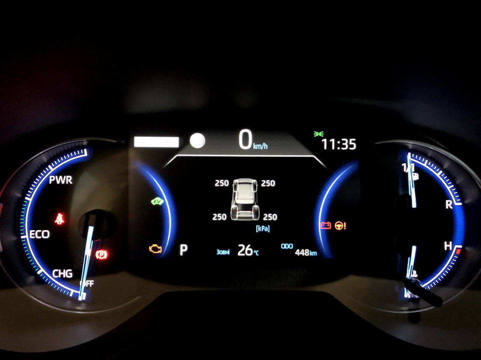 08. Відображення тиску в шинах (апгрейд TPMS) 4