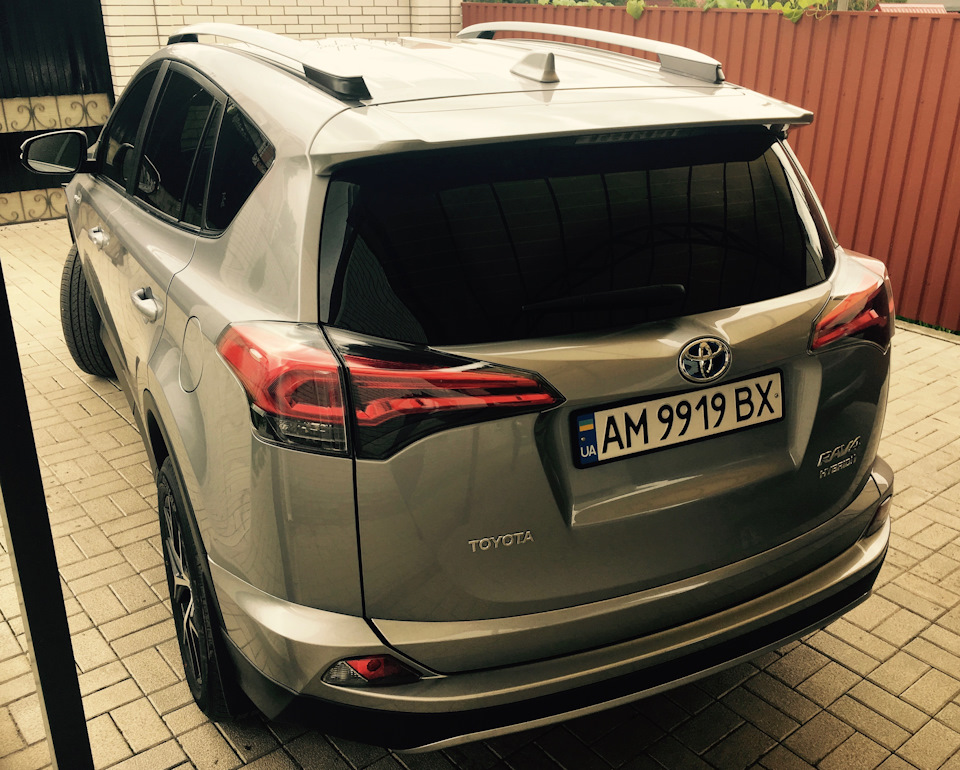 OEM Toyota Roof Rails 2