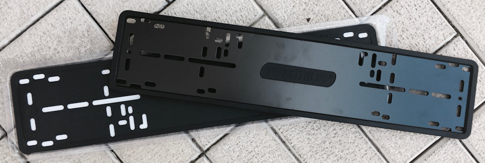 Premius License Plate Frame 2