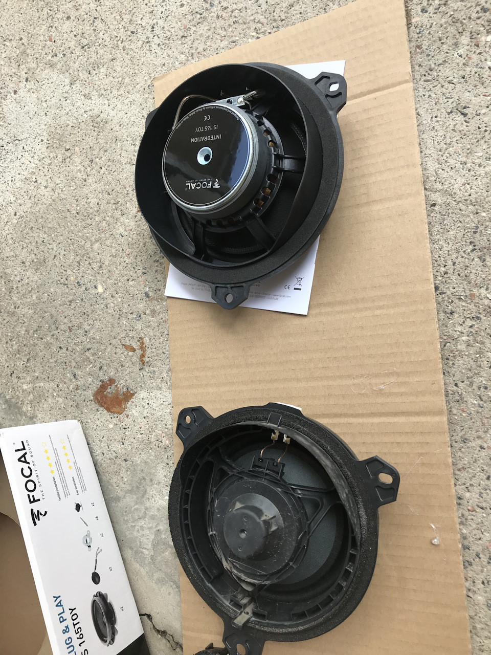 Заміна акустики на Focal is165toy 3