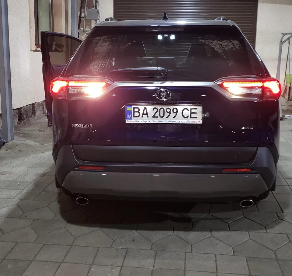 Led лампочки в задній хід