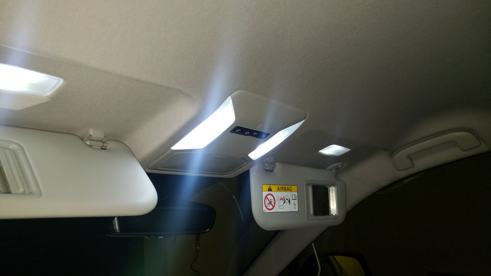 Led в салонне світло 2