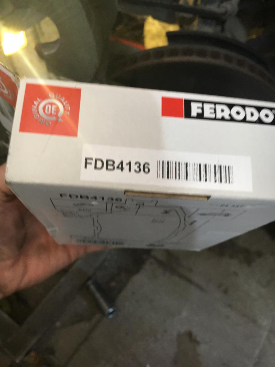 Заміна передніх колодок з Advics на Ferodo 2