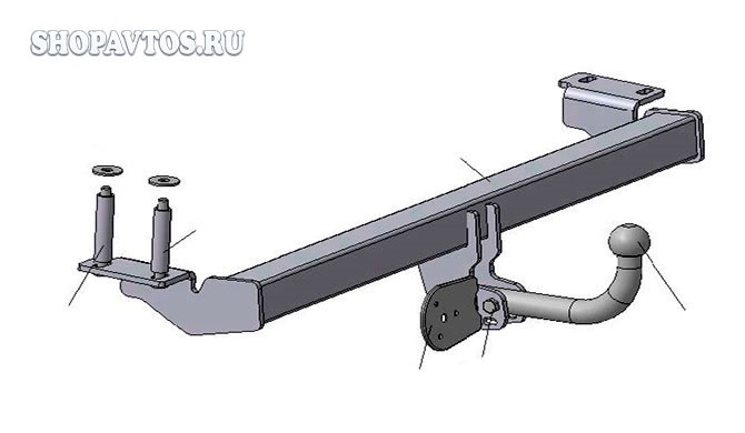 Встановлення Фаркопа 1