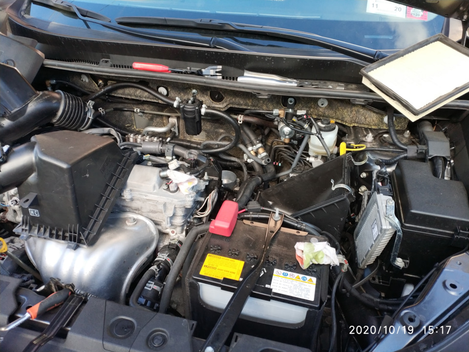 Чистка дросельної заслінки Toyota RAV4 18 4