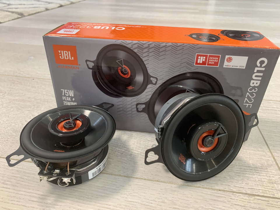 Заміна Твітерів на JBL 4