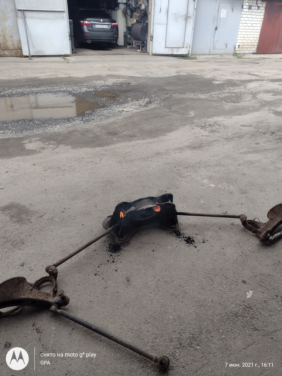 Підготовка до ГБО, зачистка, ґрунтовка, фарбування та обробка днища корми. 3