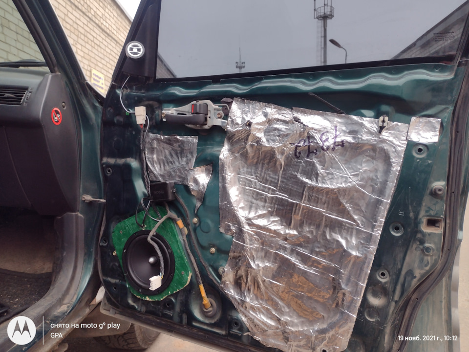 Заміна штатних динаміків на компоненти focal rse-165+ шумоізоляція 2