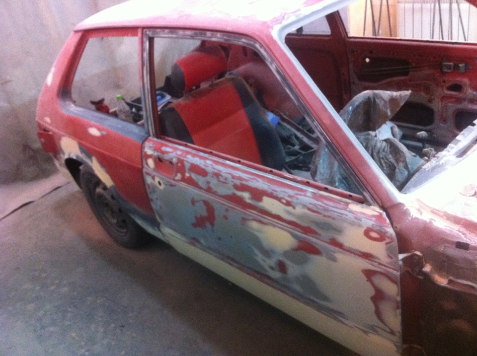 Шпаклівка закінчена. 5