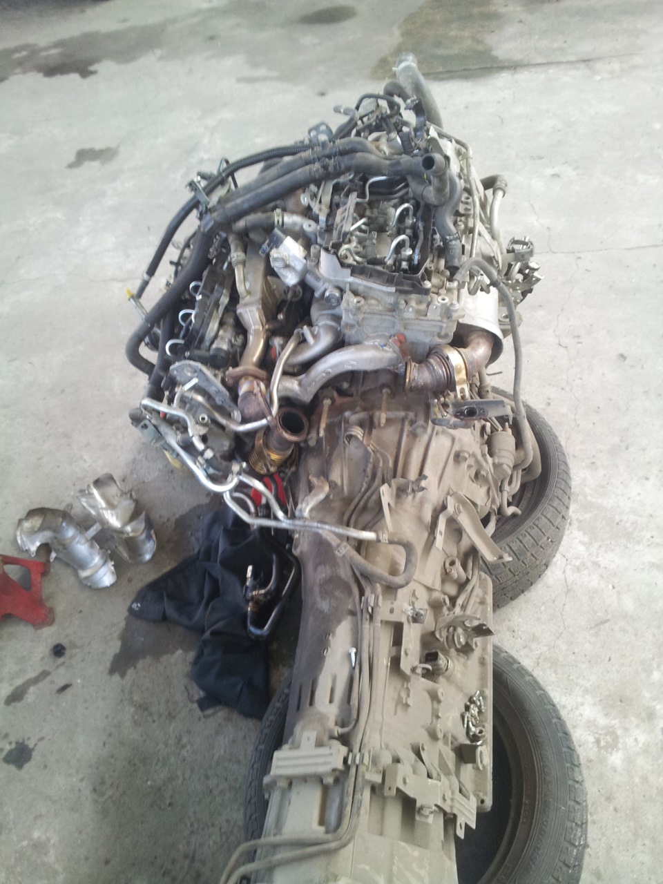 як зняти турбіну з navara? 3