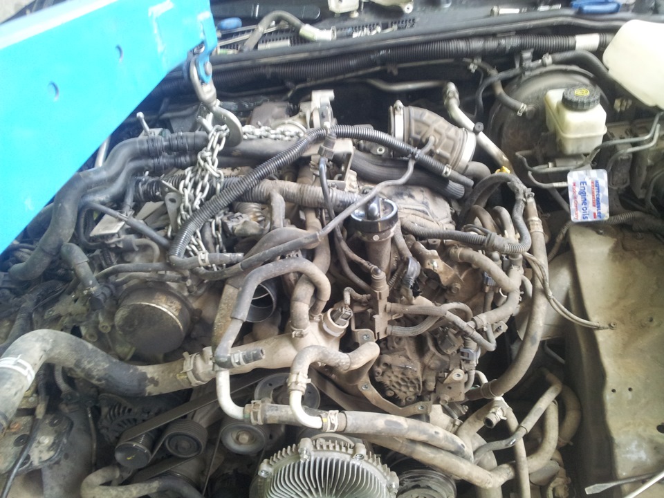 як зняти турбіну з navara? 1