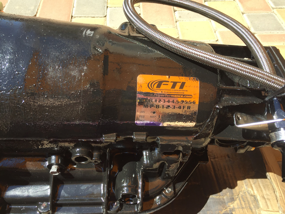 Встановлення коробки TH400 від компанії FTI Performance 2