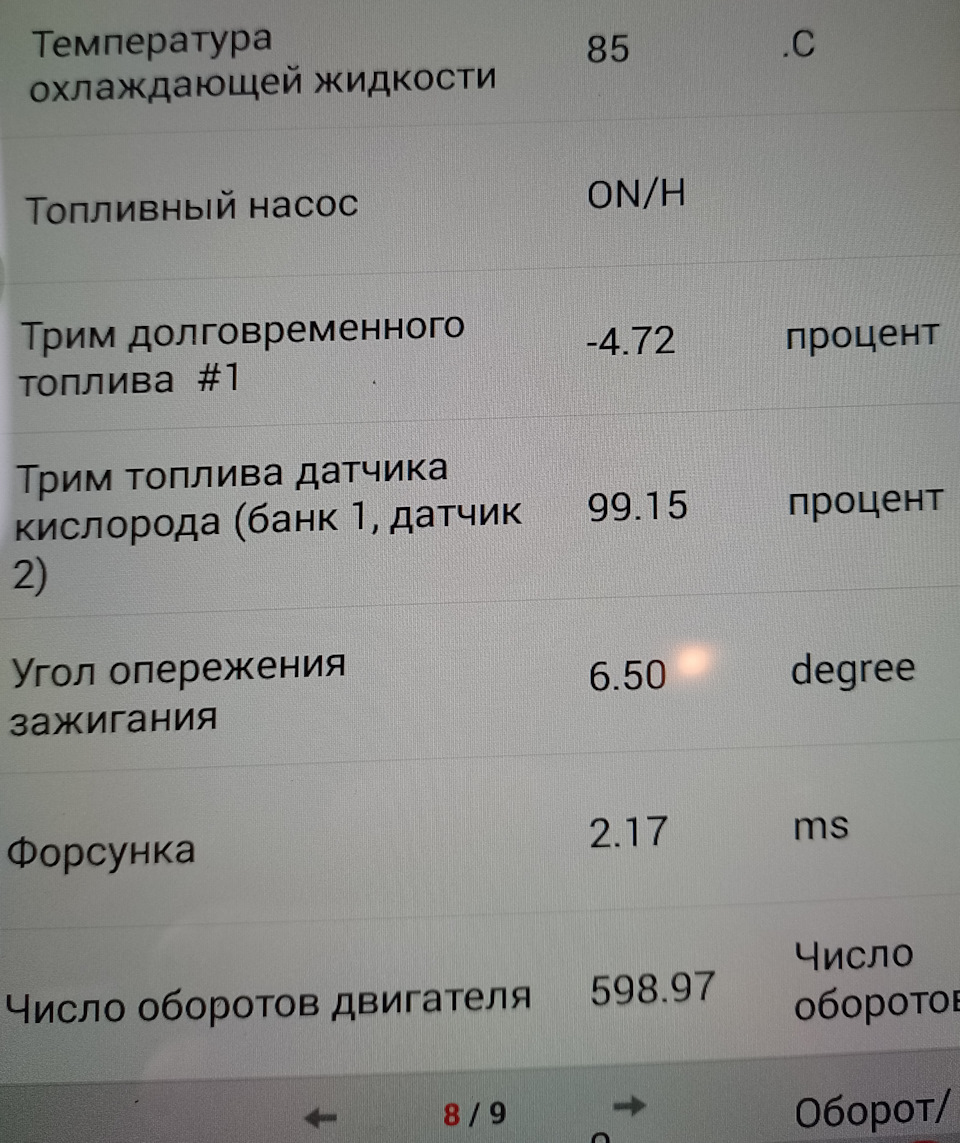 Вібрація на гарячу 2. Допоможіть з параметрами в реальному часі. 5