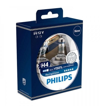 1. Лампи Philips Racing Vision +150% + Led габарити 1