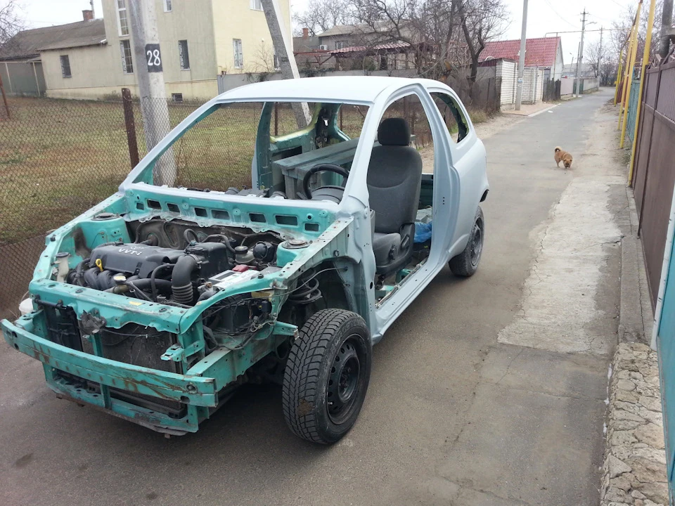 Фарбування кузова або день X.