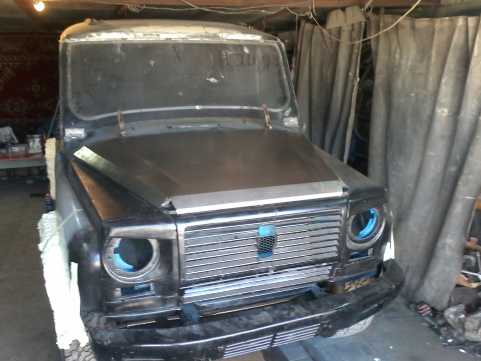 геліко капот+ДХО BRABUS 5