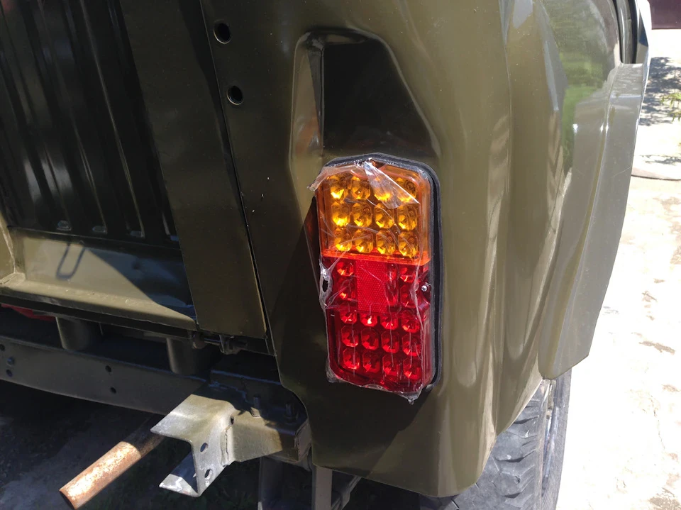 LED ліхтарі в УАЗ