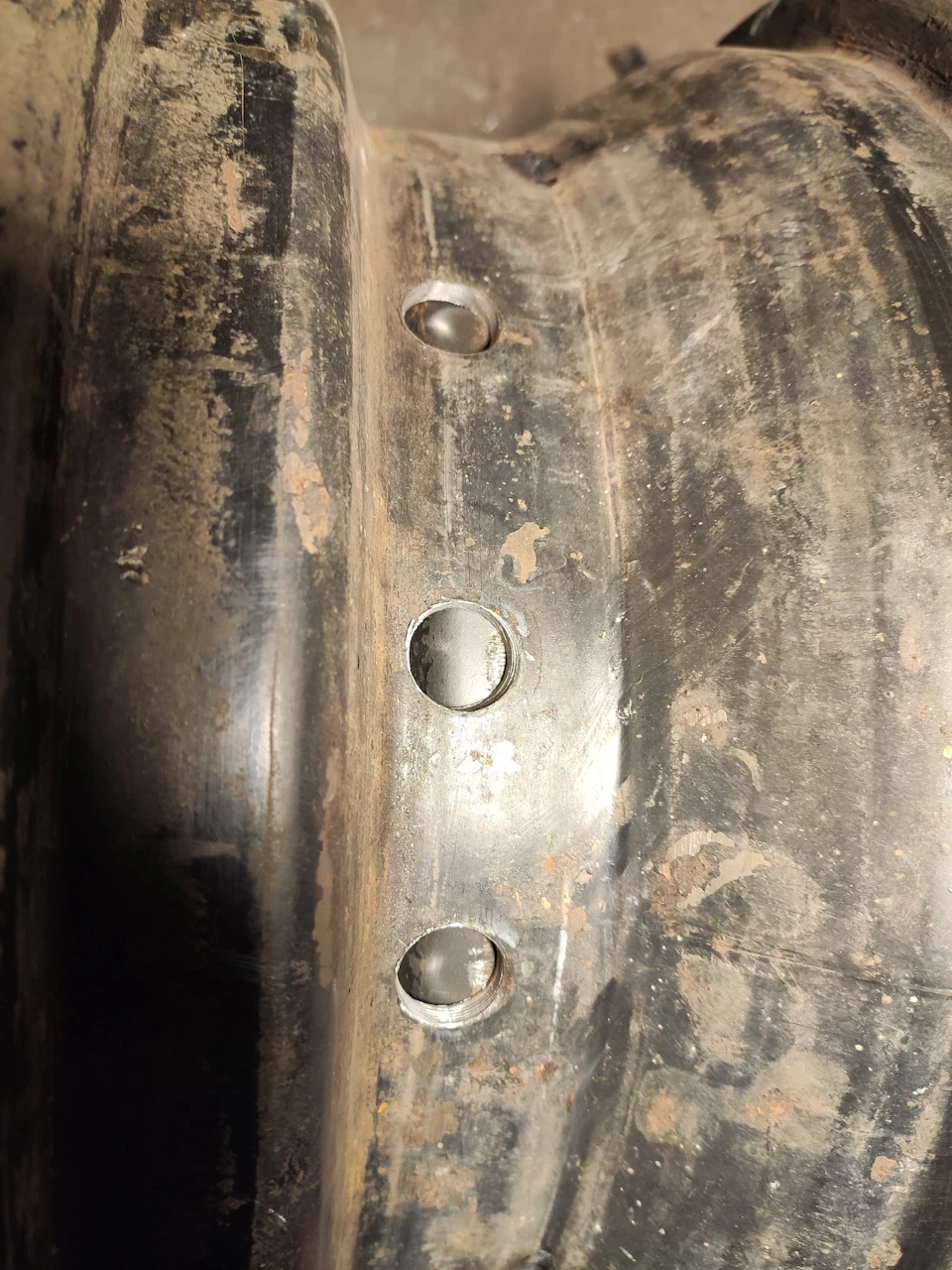 Самодельні диски уаз r15x10 -44, розварювання.