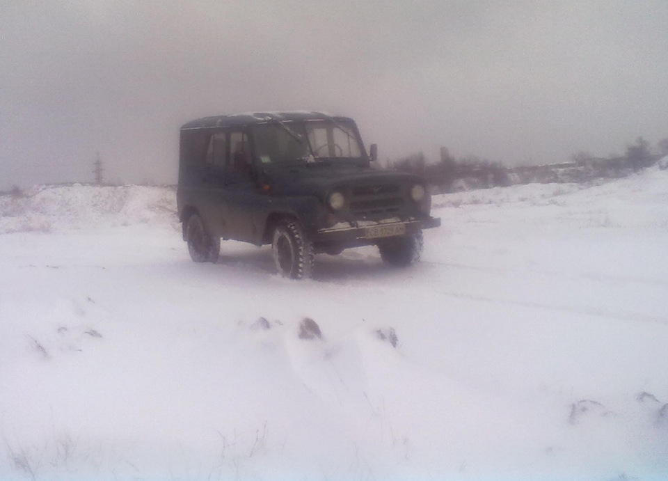 Трохи покатався по сніжку ... 1