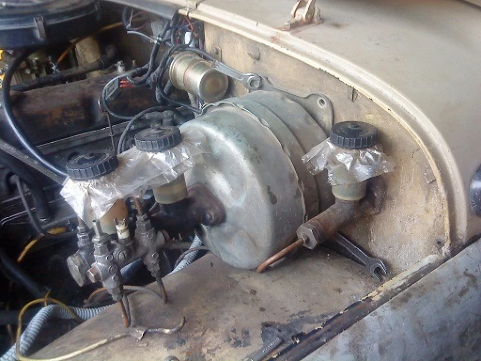 Процес встановлення вакууму + GTC з BMW E34