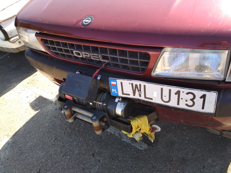 Встановлення лебідки 12500 Mega winch 2