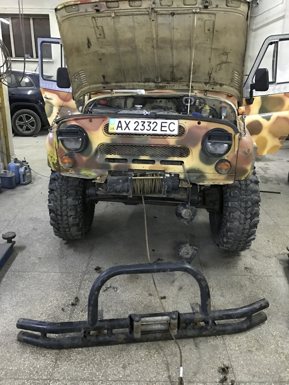 Отдал лебедку на ТО ⚙️⛓ 1
