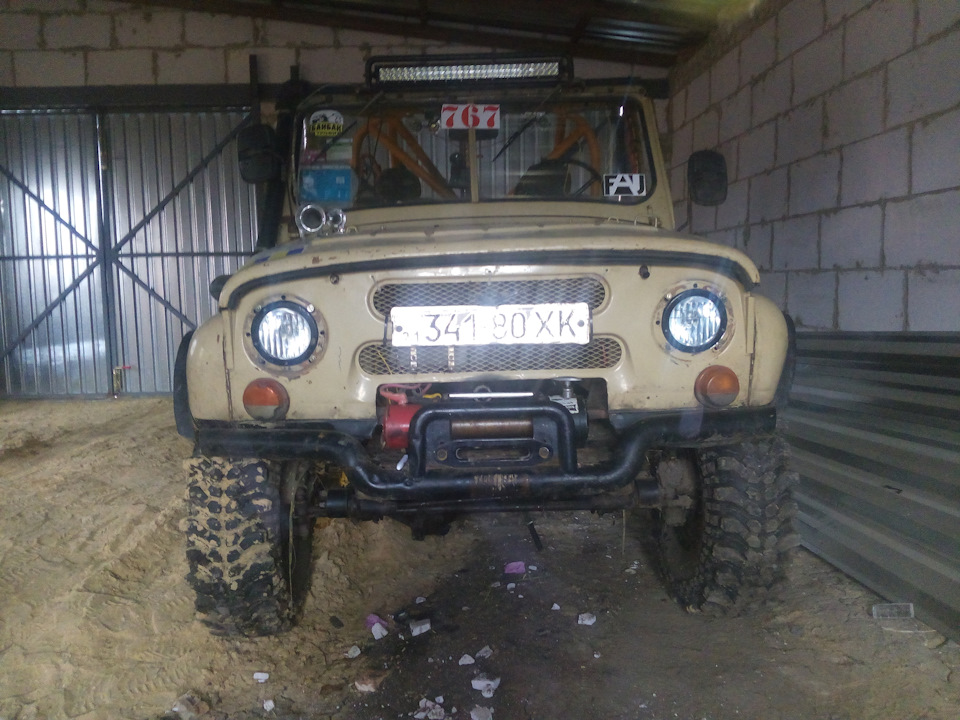 Танкові фари в уаз 2