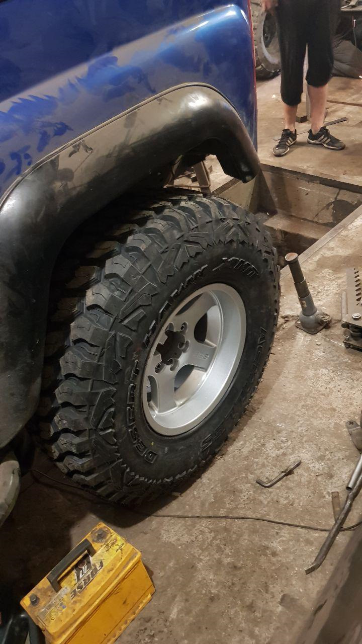 M57D30 Перший запуск та примірка коліс 2