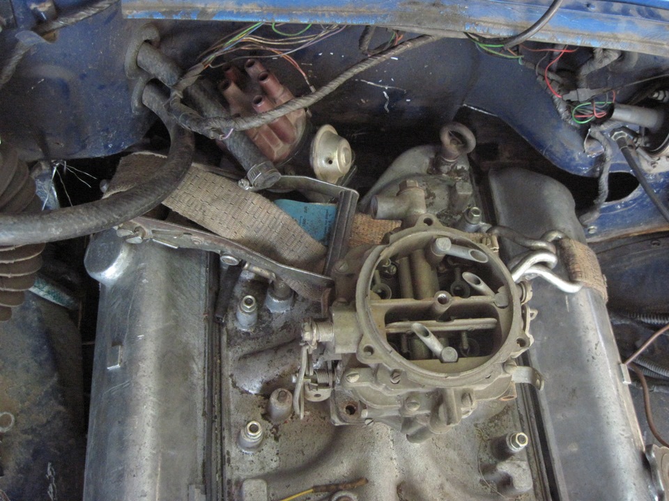 Організація підкапотки з V8 2