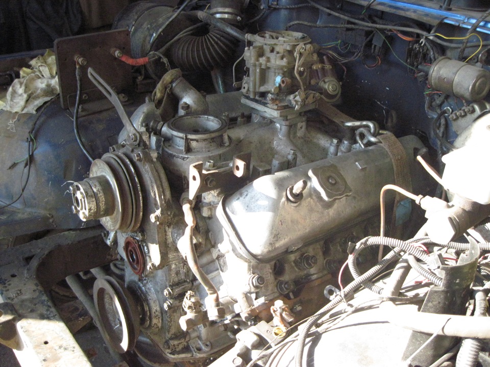 Організація підкапотки з V8 5