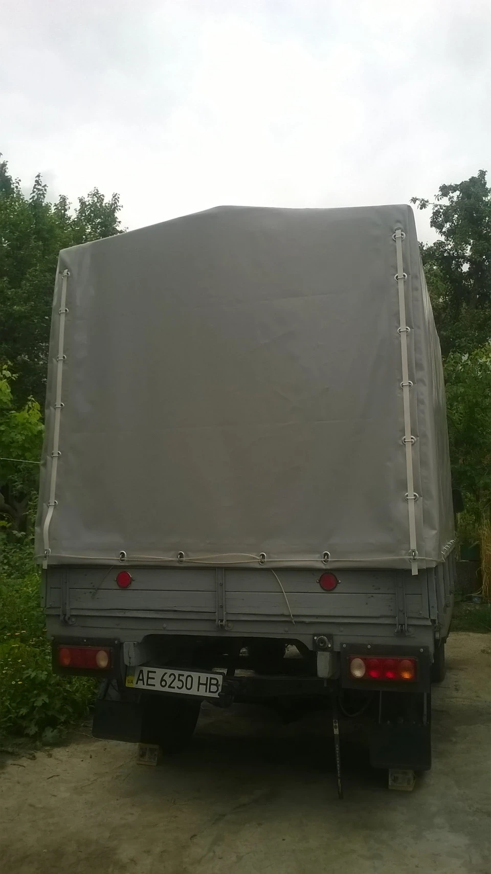 Новий тент для апарату!