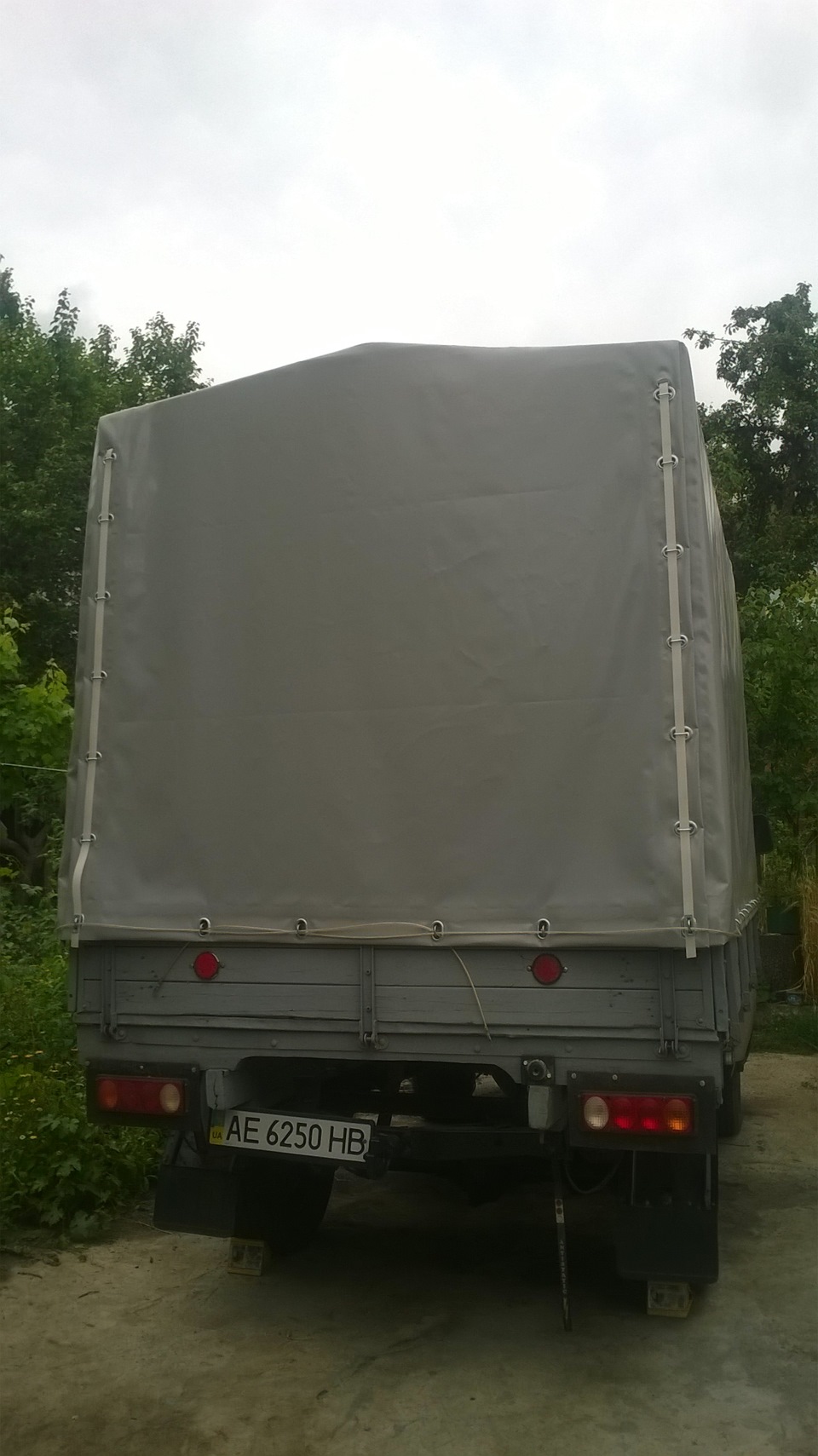 Новий тент для апарату! 1