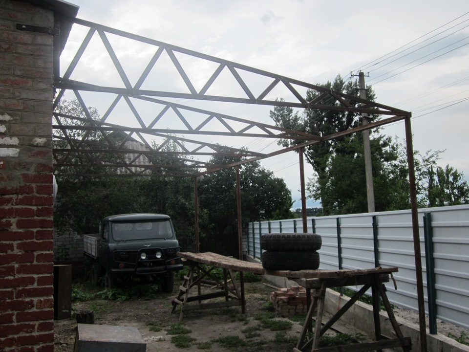 Гараж для УАЗу 3