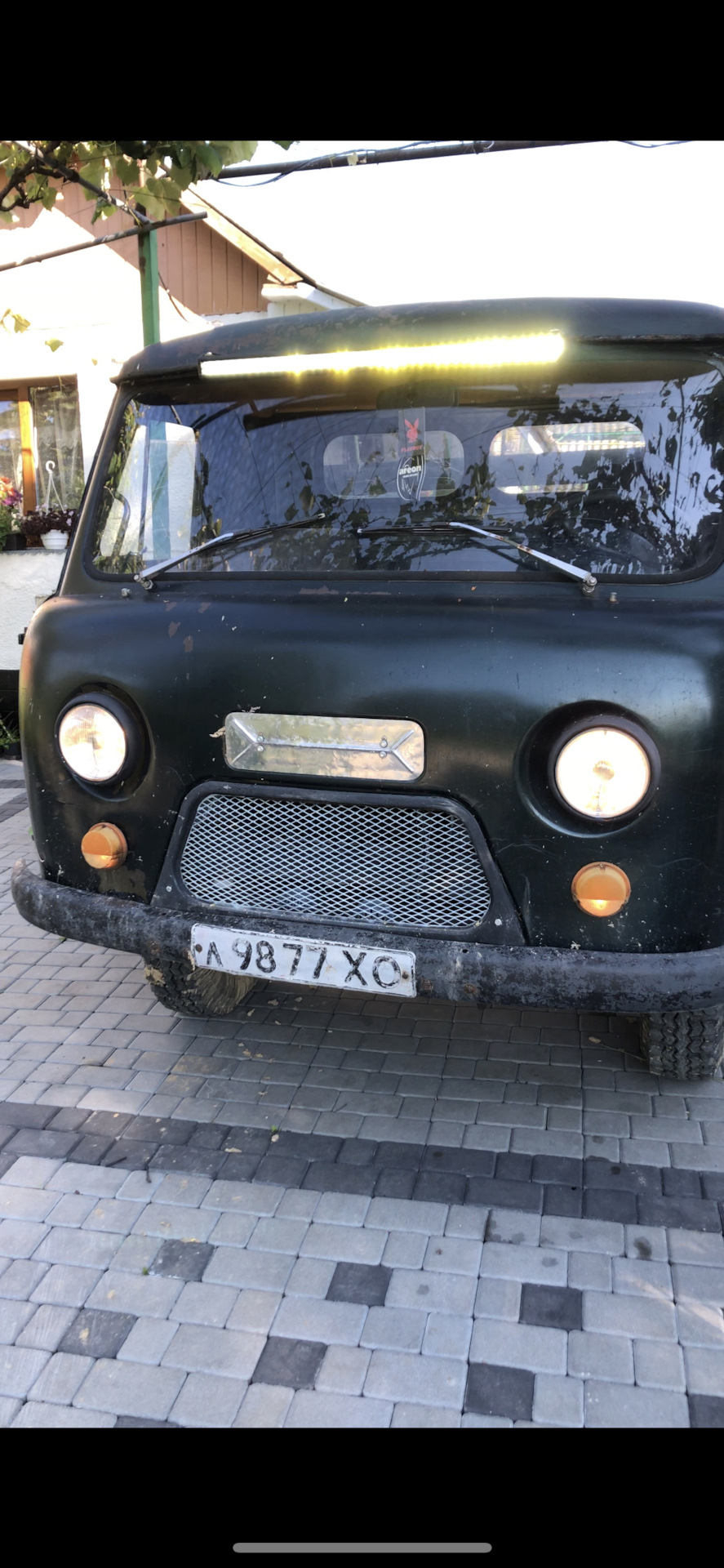 установка лід балки та бачка палива на 12л 2