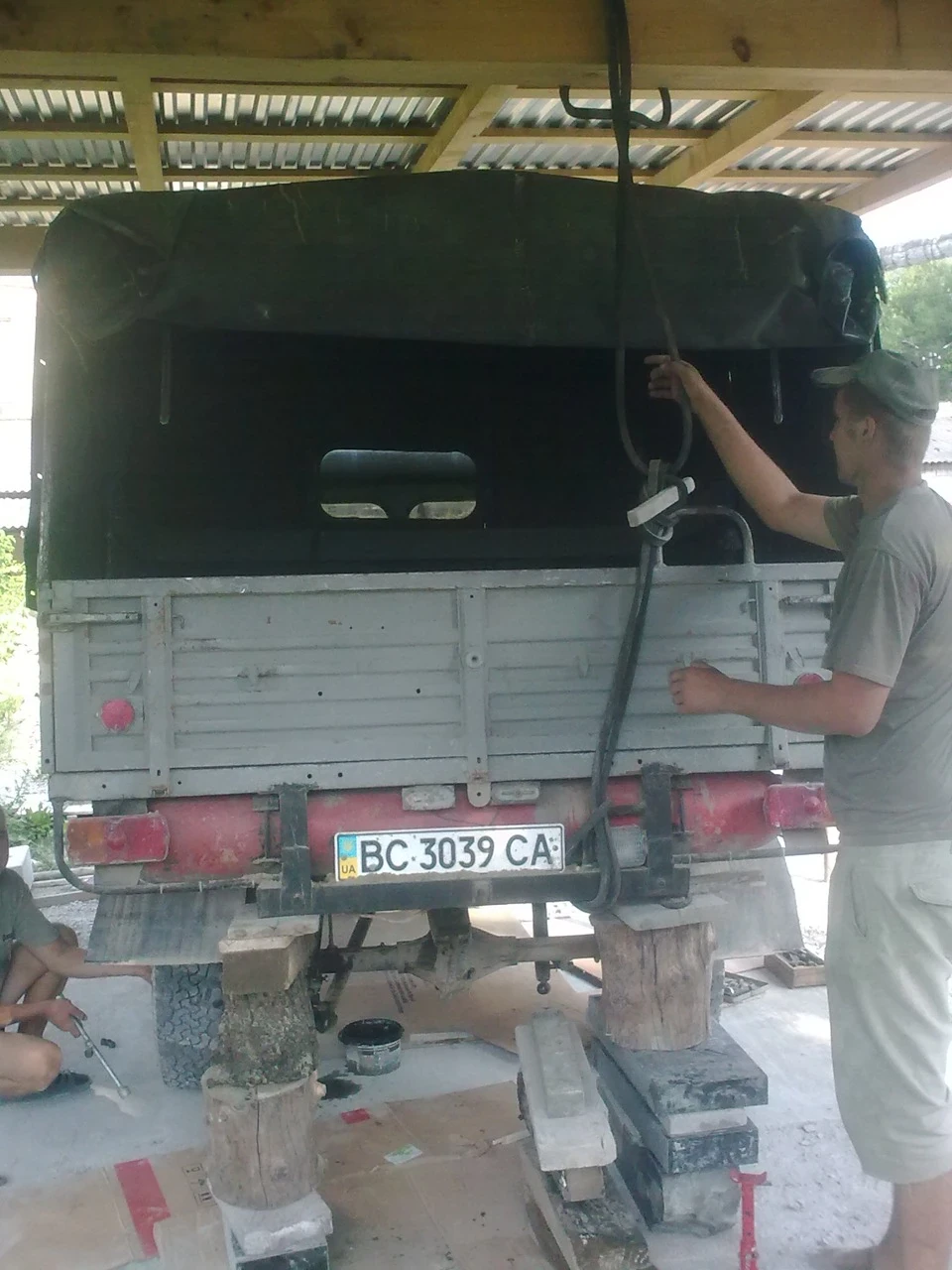 Зірвали задній міст (((