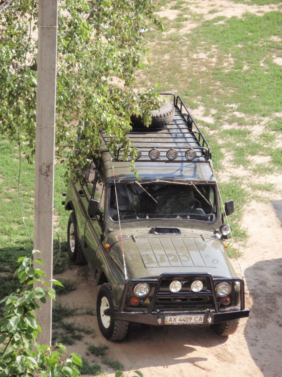 УАЗ и Toyota 2