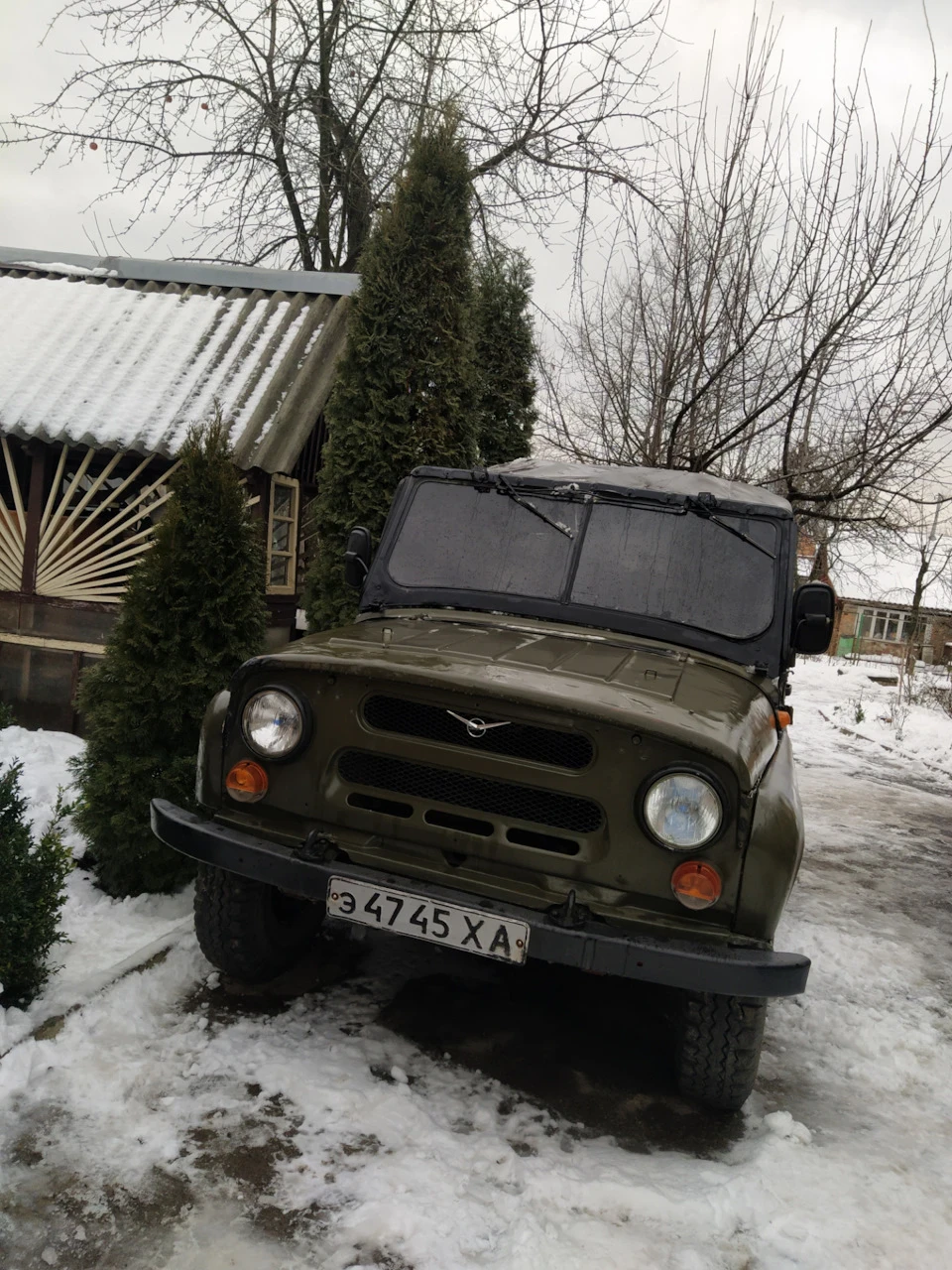 Зимова стоянка Уаз