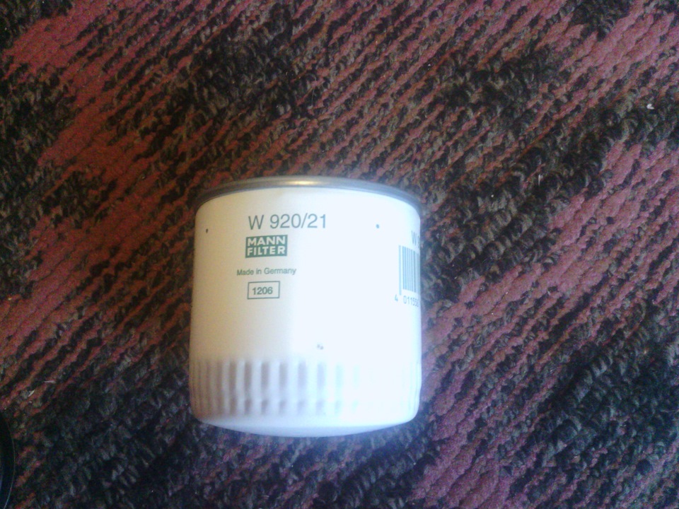 Shell HX6 10W-40 + MANN W920/21 5