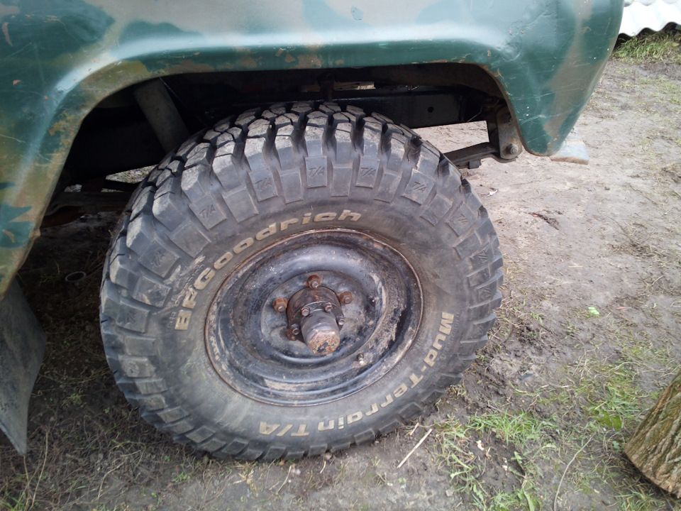 BF Goodrich 31x10.5 перевзуємося 5