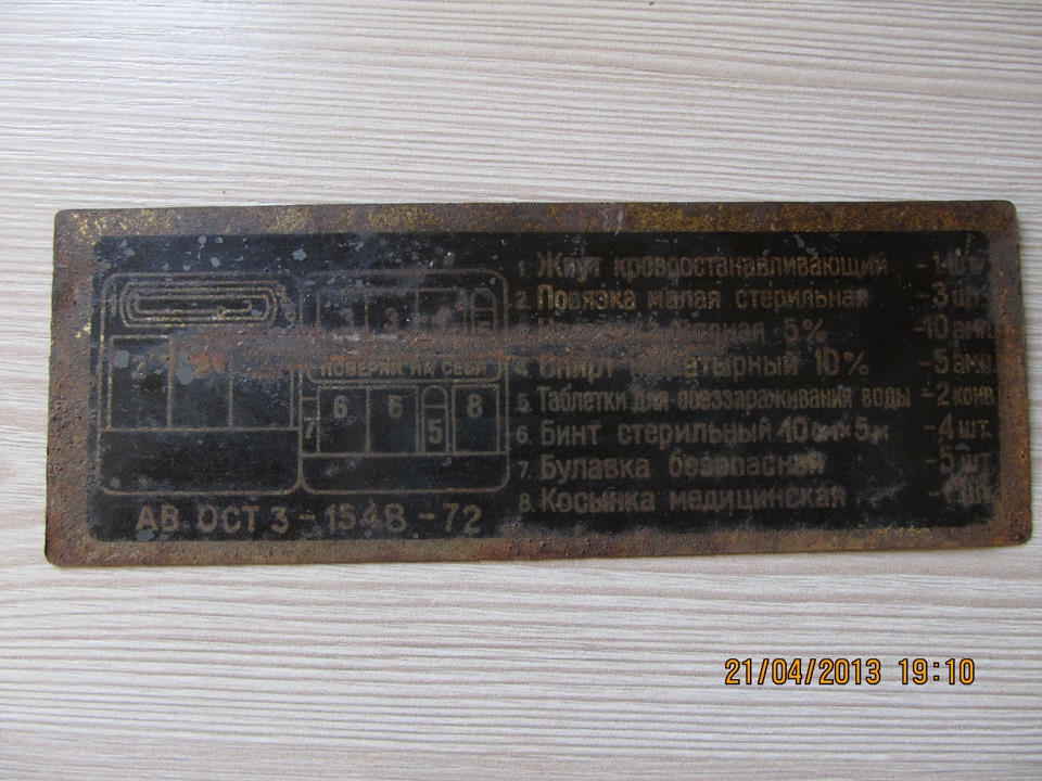 Аптечка 3