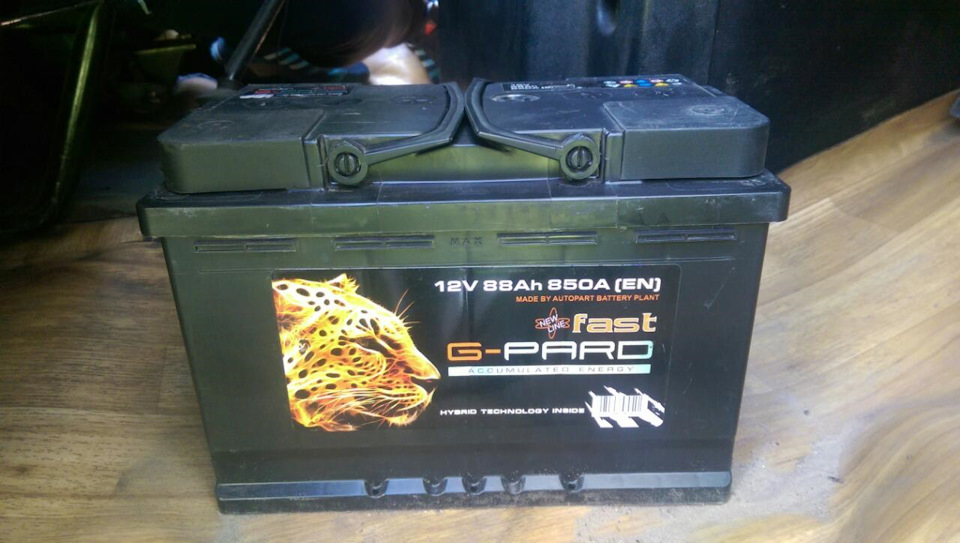 Акумулятор G-Pard Fast 88 Ah 850A 1