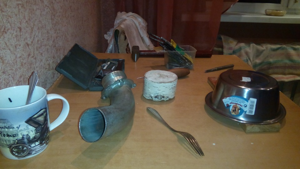 Встановлення паливного бака в салон 5